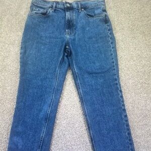 Everlane The Original Cheeky Jean Organic Cotton Blue Straight Leg Jeans Size 29